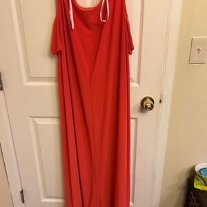 Emma & Michele Red Maxi Dress